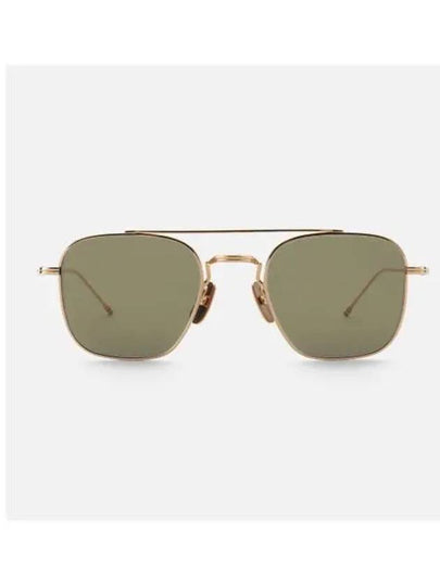 Eyewear Aviator Sunglasses Gold - THOM BROWNE - BALAAN 2