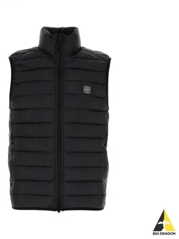 Chamber R Nylon Down Vest Black - STONE ISLAND - BALAAN 2