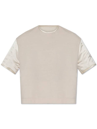 JIL SANDER+ Wool Top, Women's, Cream - JIL SANDER - BALAAN 1