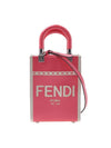 Sunshine Shopper Small Tote Bag Pink - FENDI - BALAAN 2