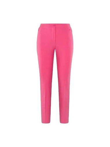 Women's Elle Stretch Straight Pants Azalea Pink - J.LINDEBERG - BALAAN 1