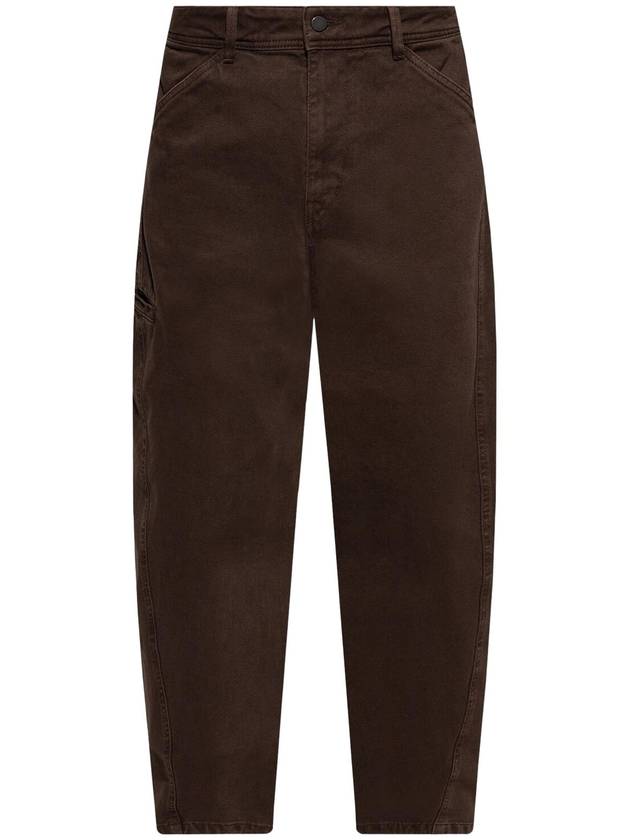 Twisted Workwear Straight Pants Espresso - LEMAIRE - BALAAN 2