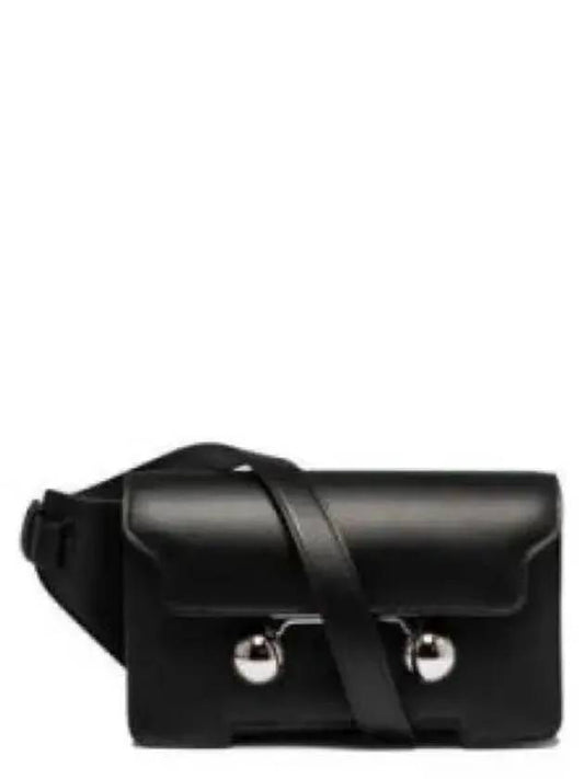 Leather Trunkaroo Crossbody Bag Black - MARNI - BALAAN 2