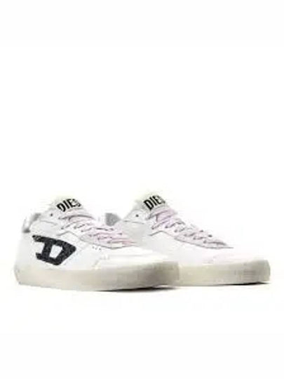 S Leroji Roe W Leather Low Top Sneakers White - DIESEL - BALAAN 2