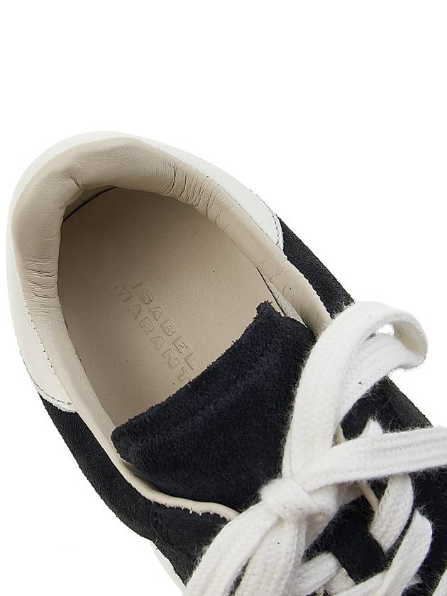 Bryce Suede Low Top Sneakers Black - ISABEL MARANT - BALAAN 8