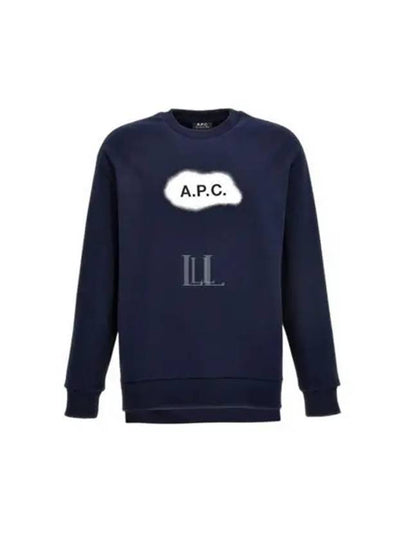 Alastor Logo Sweatshirt Navy - A.P.C. - BALAAN 2