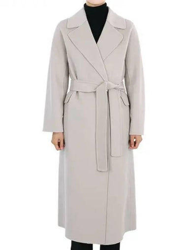 Max Mara S Women ZENITH Long Coat Cream 2390161533 098 270021 1062559 - S MAX MARA - BALAAN 1