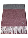 Zebra Logo Patch Wool Muffler - PAUL SMITH - BALAAN 4