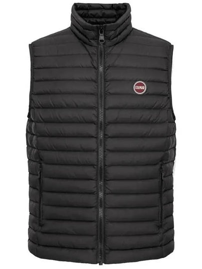 Originals Logo Patch Eco Friendly Down Fabric Vest Black - COLMAR - BALAAN 2