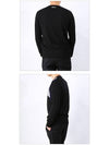 Men's Wool Knit Top Black - LES HOMMES - BALAAN 4