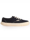 Fast Sole 5 Canvas Low Top Sneakers Black - MAISON MIHARA YASUHIRO - BALAAN 2