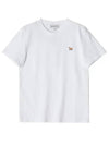 Baby Fox Patch Regular Short Sleeve T-Shirt White - MAISON KITSUNE - BALAAN 3