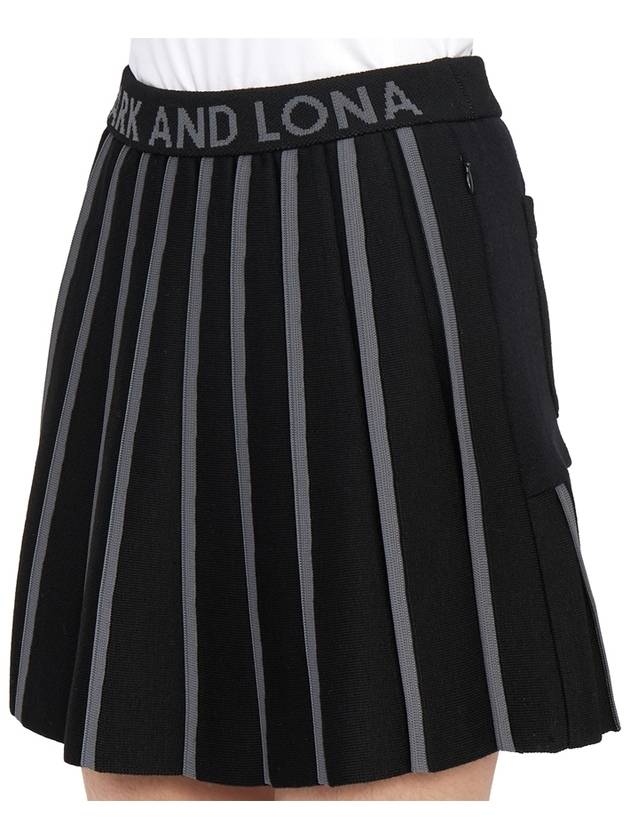 Golf Wear Women s Knit Skirt MLW 2C AE10 BLACK - MARK & LONA - BALAAN 9