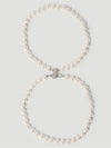 Graziella Pearl Choker Necklace Silver - VIVIENNE WESTWOOD - BALAAN 3