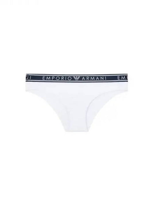 UNDERWEAR Women s Line Logo Banding Cotton Briefs White 270536 - EMPORIO ARMANI - BALAAN 1