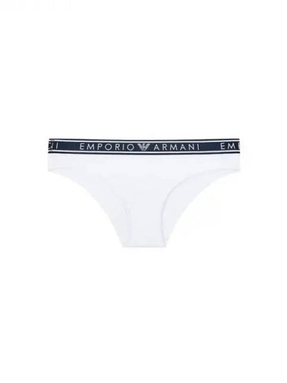 UNDERWEAR Women s Line Logo Banding Cotton Briefs White 270536 - EMPORIO ARMANI - BALAAN 1