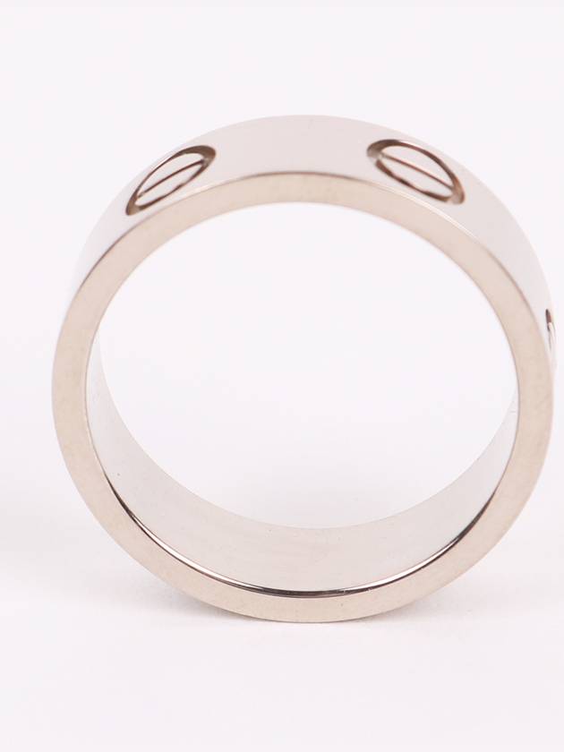 White gold 5 5mm No 49 love ring - CARTIER - BALAAN 3