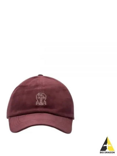 Logo Embroidered Baseball Cap Hat MPCMI9978CUV19 - BRUNELLO CUCINELLI - BALAAN 2