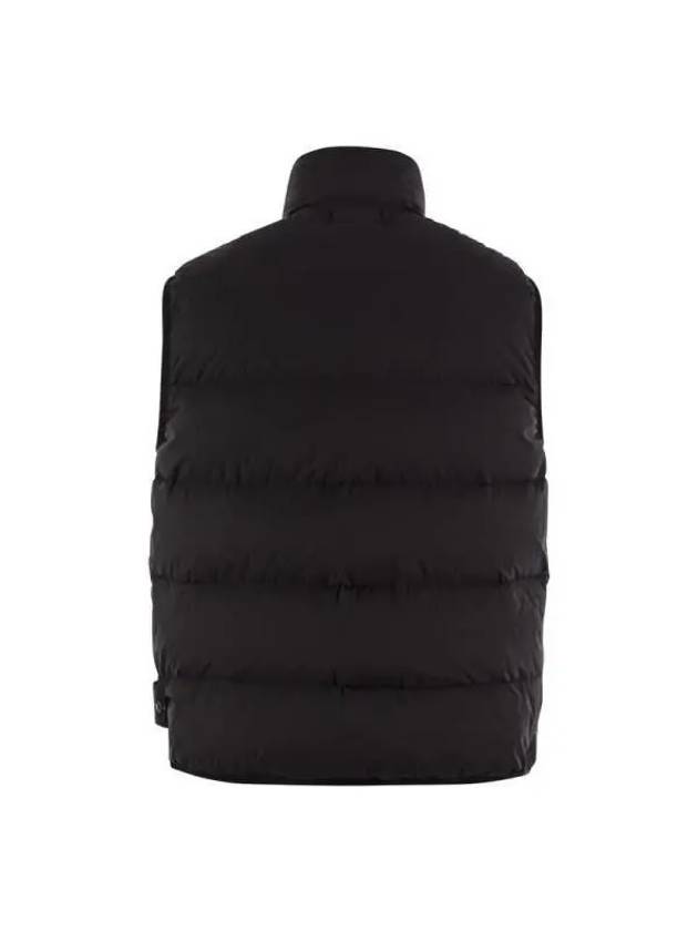 Seamless Tunnel Nylon Down Vest Black - STONE ISLAND - BALAAN 3