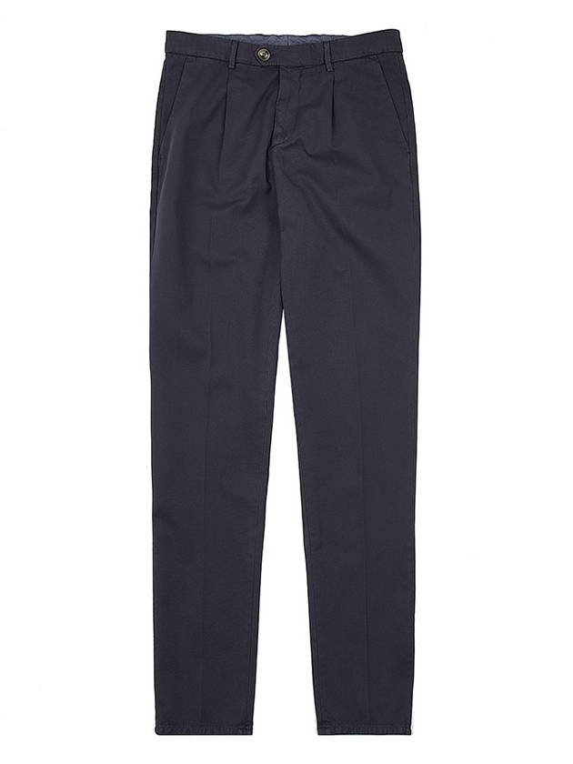 Men s Cotton Gabardine Pleated Leisure Pants M252DE1450 C6313 - BRUNELLO CUCINELLI - BALAAN 11