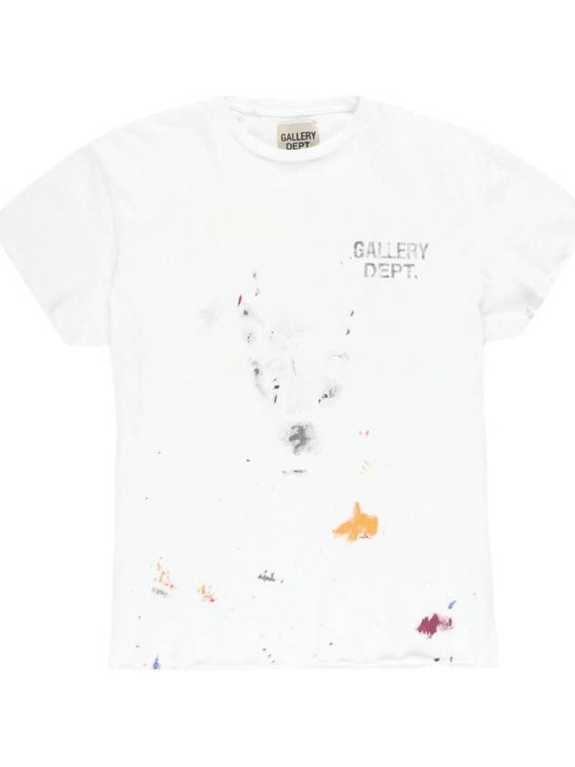 Boardwalk Short Sleeve T-shirt White - GALLERY DEPT. - BALAAN 1