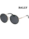 Eyewear Round Overfit Sunglasses Black - BALLY - BALAAN 2