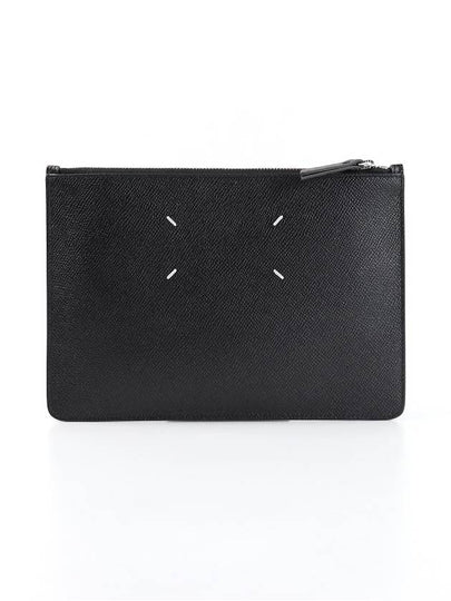 Stitch Small Clutch Bag Black - MAISON MARGIELA - BALAAN 2