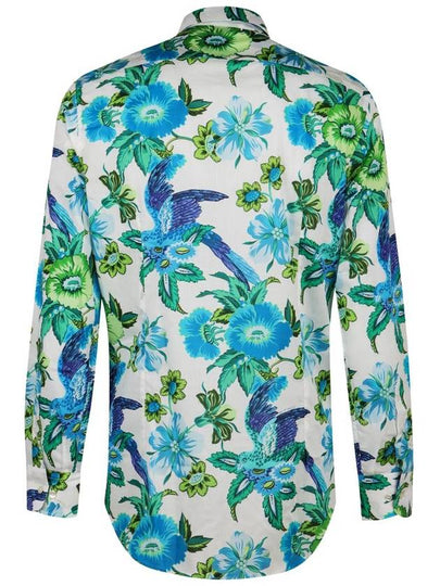 Etro Printed Cotton Shirt - ETRO - BALAAN 2