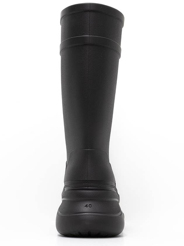 Crocs Rain Boots Black - BALENCIAGA - BALAAN 6