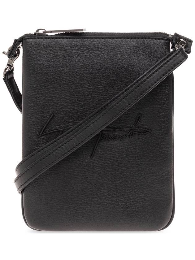 Discord Yohji Yamamoto Shoulder Bag With Logo, Unisex, Black - YOHJI YAMAMOTO - BALAAN 1