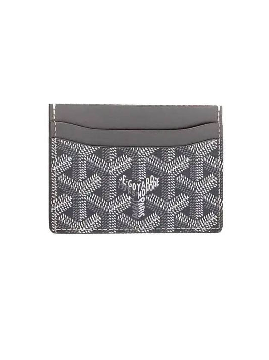 Saint Sulpice Card Wallet Grey - GOYARD - BALAAN 1