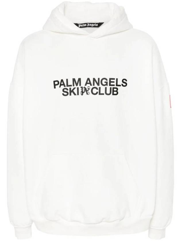 PA Ski Club Hoodie PMBB126R24FLE0060410 - PALM ANGELS - BALAAN 1