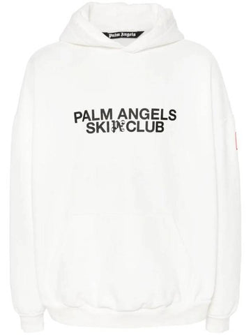 PA Ski Club Hoodie PMBB126R24FLE0060410 - PALM ANGELS - BALAAN 1