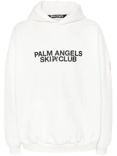 PA Ski Club Hoodie PMBB126R24FLE0060410 - PALM ANGELS - BALAAN 1