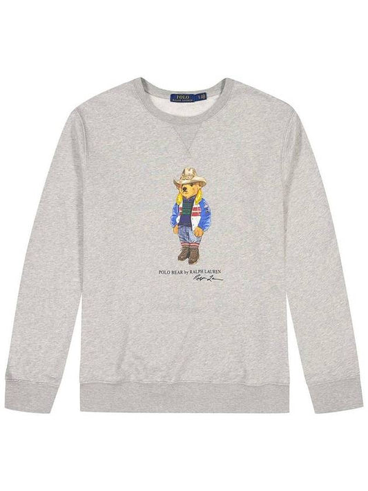 [RALPH LAUREN] POLO BEAR FLEECE SWEATSHIRT -710853308018 ANDVR HTR SUN VALLY BEAR - RALPH LAUREN - BALAAN 1