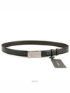 Reversible Leather Belt Black - DOLCE&GABBANA - BALAAN 4