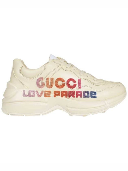 Love Parade Rhyton Low Top Sneakers Ivory - GUCCI - BALAAN 2