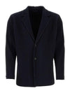 Homme Plisse Basics Pleated Blazer Jacket Black - ISSEY MIYAKE - BALAAN 1