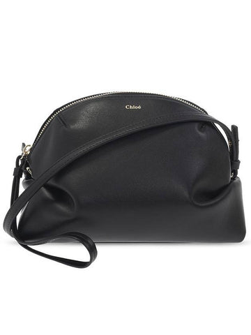 Judy Leather Mini Cross Bag Black - CHLOE - BALAAN.