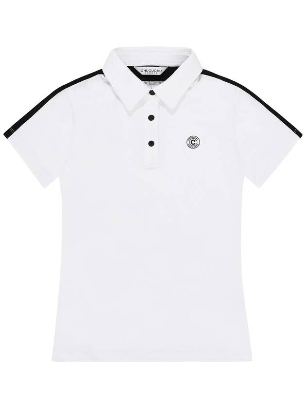 CTS039W Shoulder Line Polo T-Shirt - CHUCUCHU - BALAAN 5