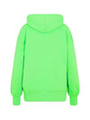 Milano Brushed Logo Hoodie Green - MSGM - BALAAN 4