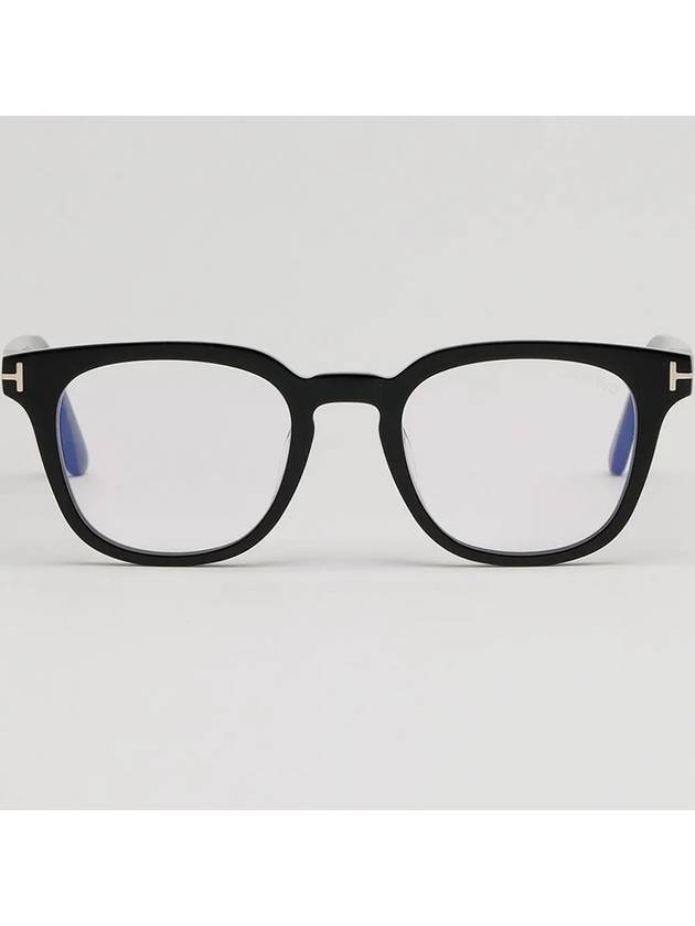 Blue light blocking glasses frame TF5999KB 001 black square Asian fit horn rim Namgoong Min - TOM FORD - BALAAN 3