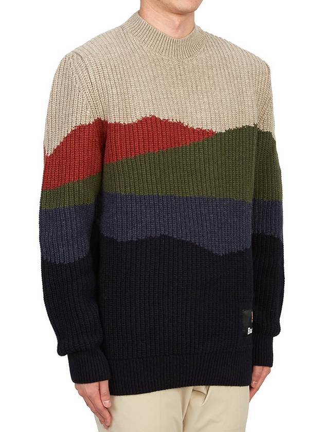 Landscape Crew Neck Knit Top - BARBOUR - BALAAN 4