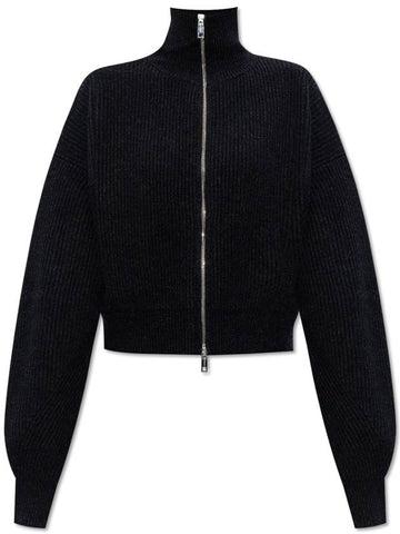 Sportmax Wool Cardigan Svago, Women's, Black - MAX MARA SPORTMAX - BALAAN 1