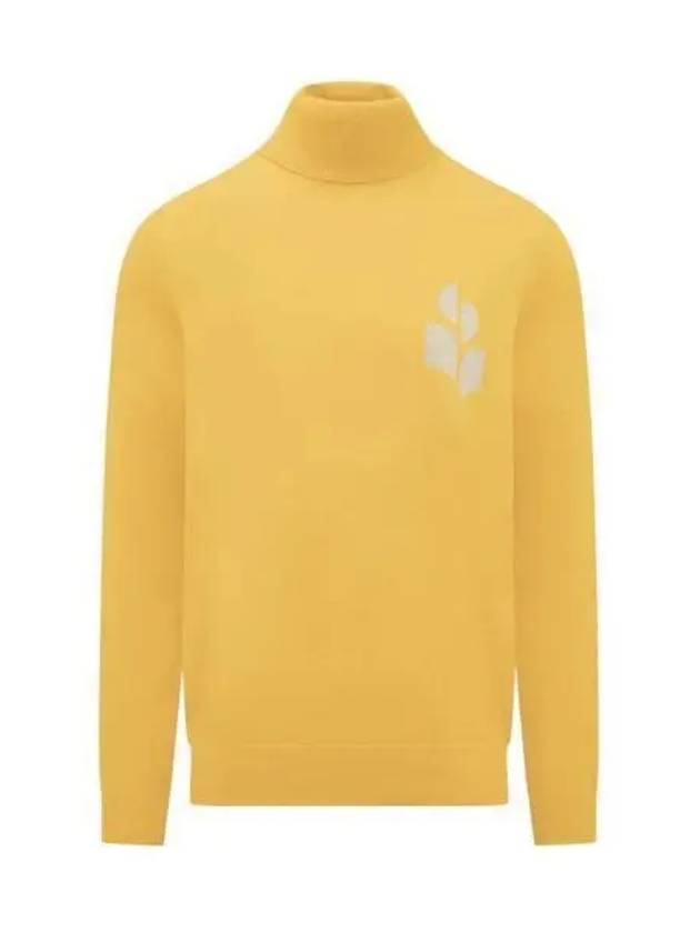 Enzo Logo Turtleneck Yellow - ISABEL MARANT - BALAAN 2