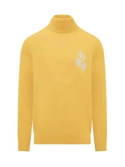 Enzo Logo Turtleneck Yellow - ISABEL MARANT - BALAAN 2