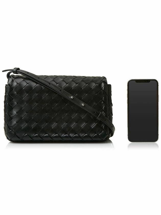 Intrecciato Cross Bag Black - BOTTEGA VENETA - BALAAN 7