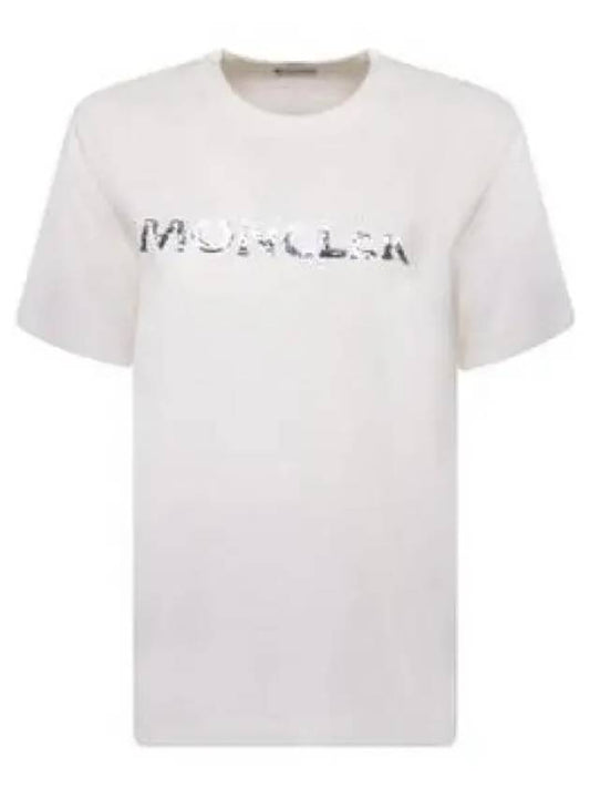 8C00028 829HP 034 Logo Short Sleeve T Shirt 1000106 - MONCLER - BALAAN 1