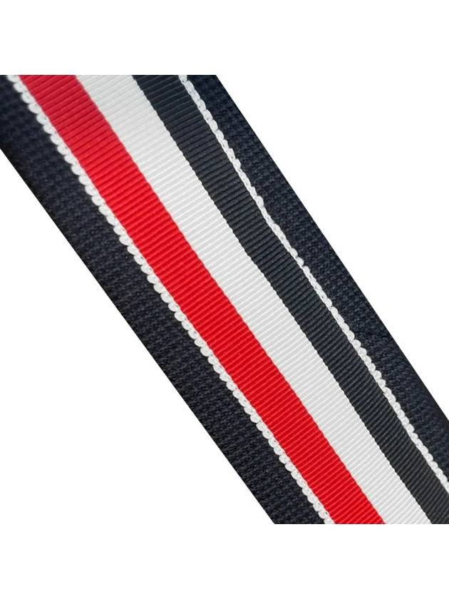 Hidden Stripe Neck Tie Navy - THOM BROWNE - BALAAN.