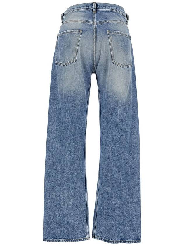 Five Pocket Straight Jeans Blue - MAISON MARGIELA - BALAAN 3